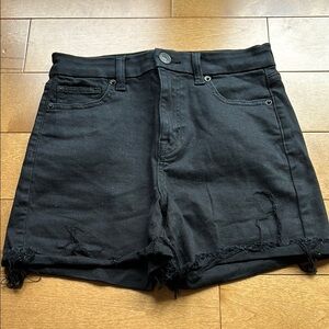 American Eagle Black Jean Shorts